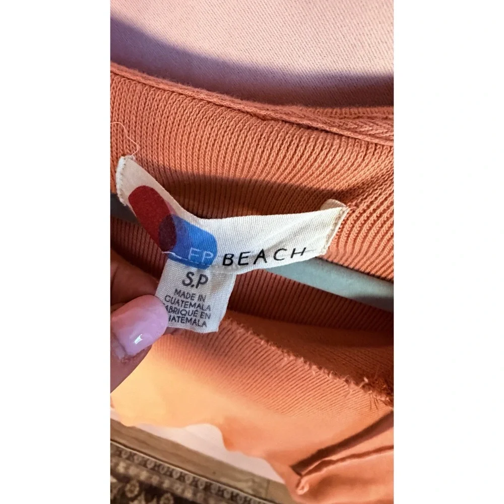 Free People Beach Women's S Social Set Cropped Hoodie Matching Set Flare Skirt